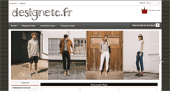 Desktop Screenshot of designetc.fr