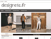 Tablet Screenshot of designetc.fr